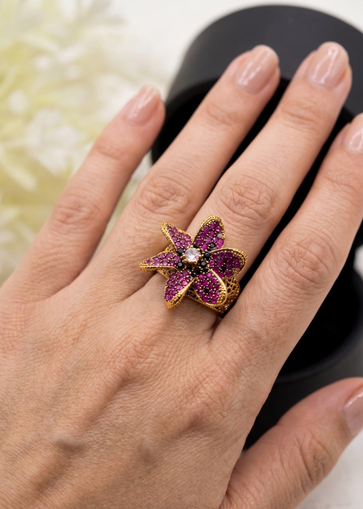 Shop the Laleh Traditional Ring from Zarosh Jewel