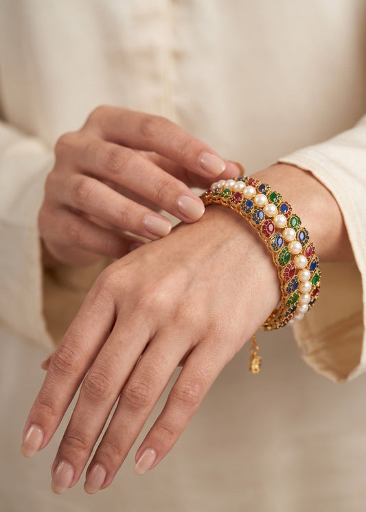 Lamia Bridal Pair by Zarosh Jewel
