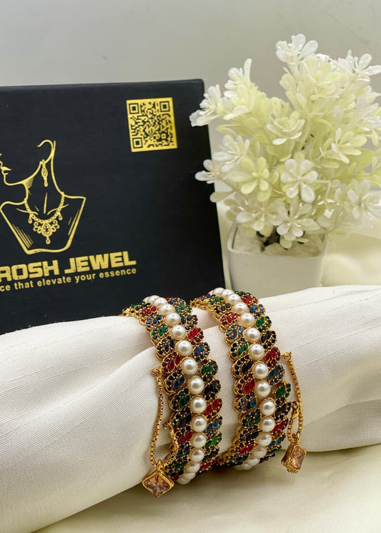 Shop the Lamia Bridal Pair from Zarosh Jewel