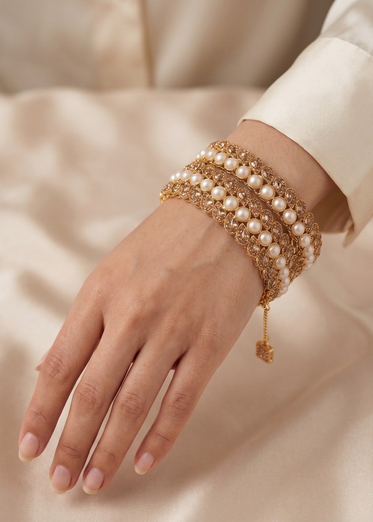 Shop the Lamia Bridal Pair from Zarosh Jewel