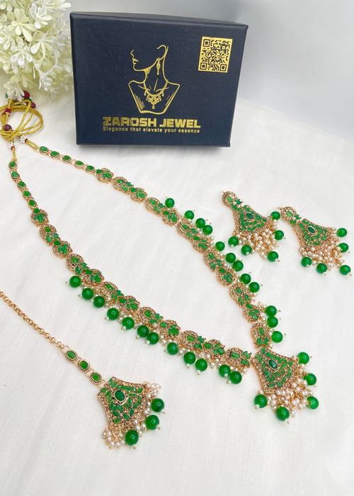 Shop the Lina Heritage Mala Set from Zarosh Jewel