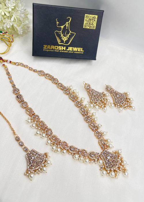 Shop the Lina Heritage Mala Set from Zarosh Jewel