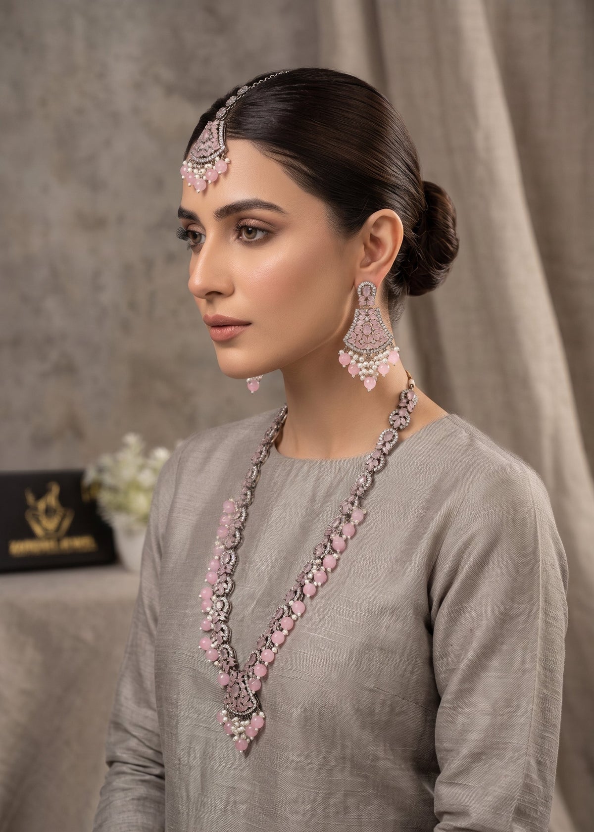Shop the Lina Heritage Mala Set from Zarosh Jewel