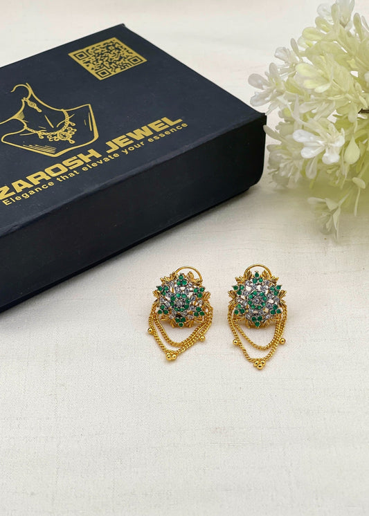 Shop the Lubaba Traditional Earring from Zarosh Jewel