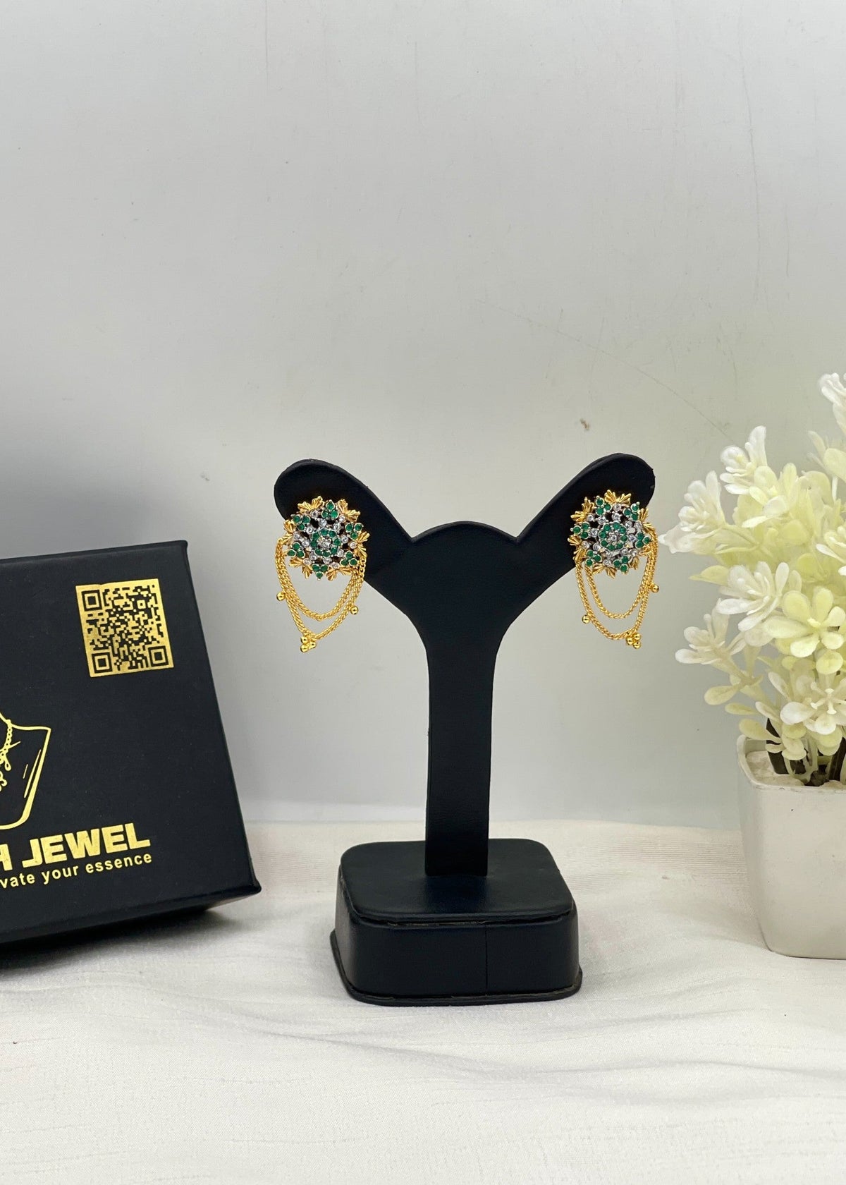 Shop the Lubaba Traditional Earring from Zarosh Jewel