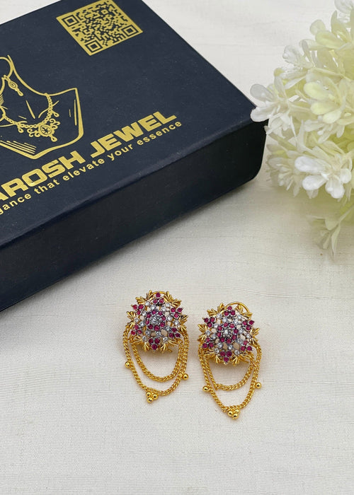 Shop the Lubaba Traditional Earring from Zarosh Jewel