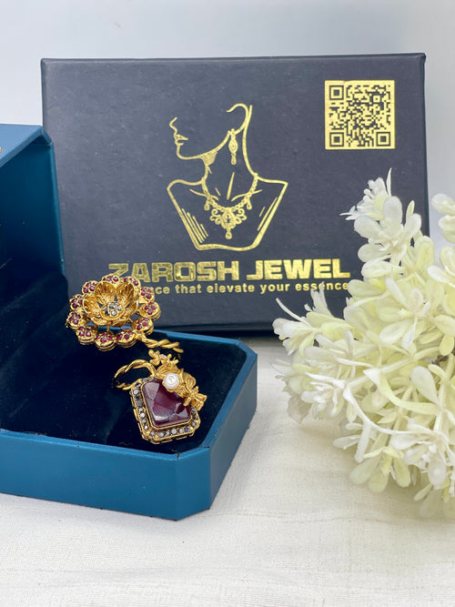 Shop the Lubaina Heritage Rings from Zarosh Jewel