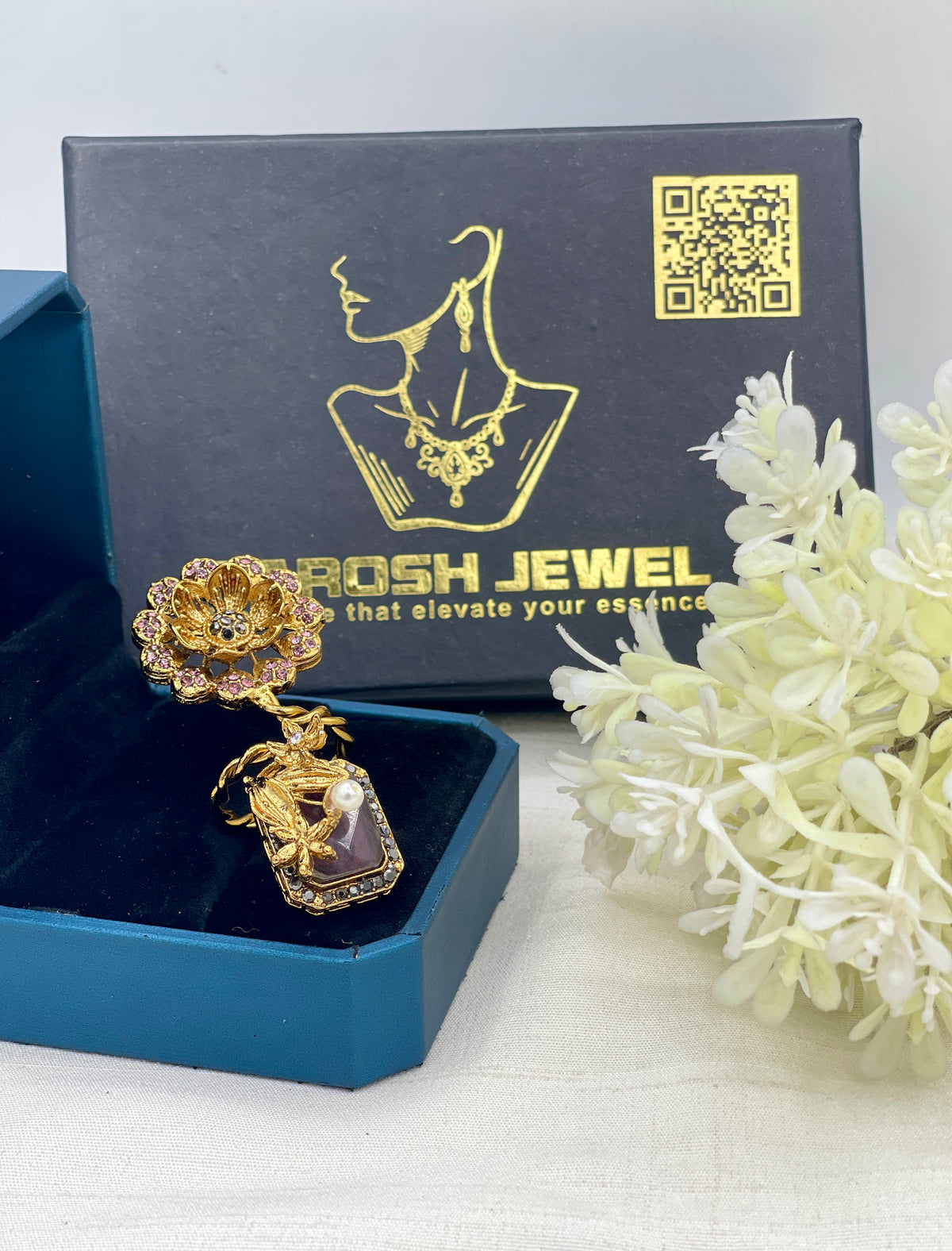 Shop the Lubaina Heritage Rings from Zarosh Jewel