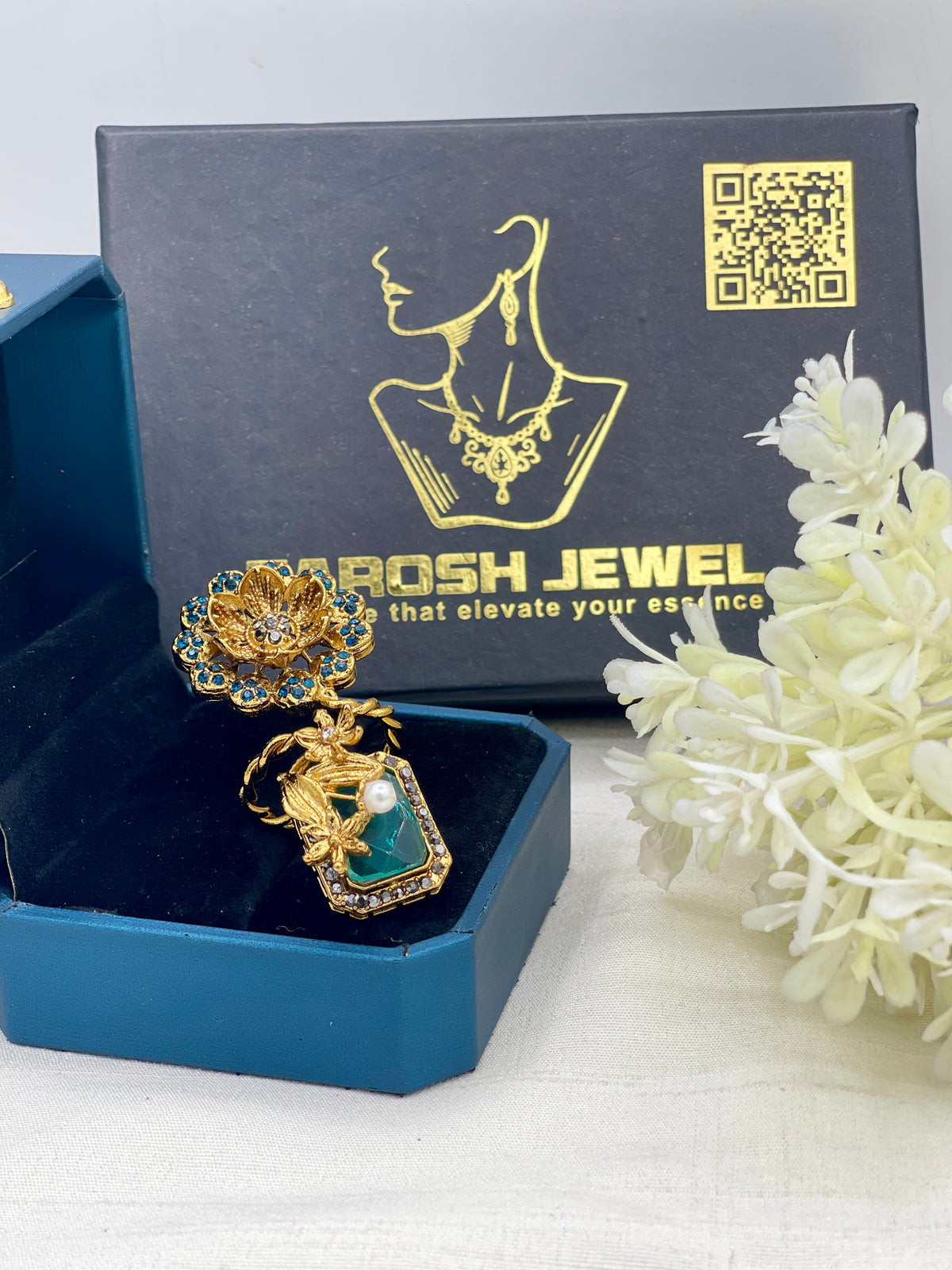 Shop the Lubaina Heritage Rings from Zarosh Jewel