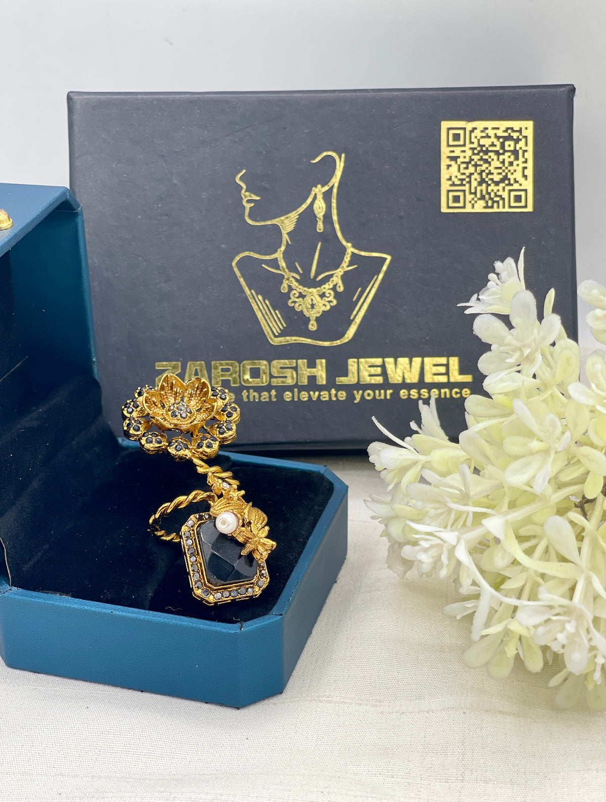 Shop the Lubaina Heritage Rings from Zarosh Jewel