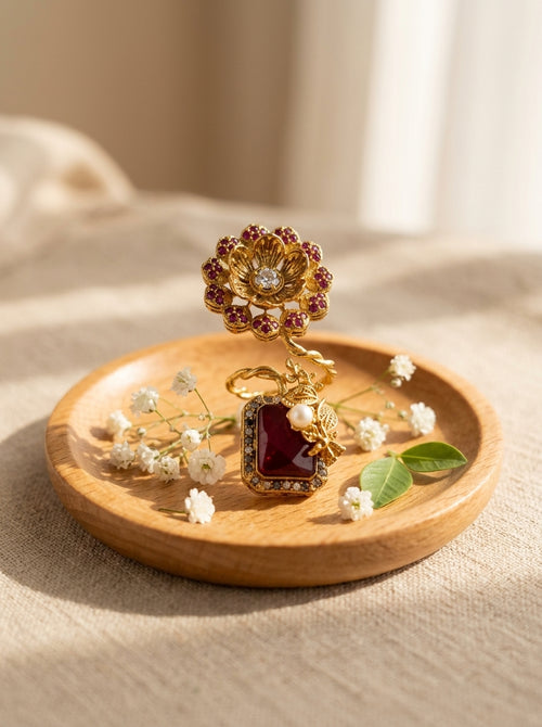 Shop the Lubaina Heritage Rings from Zarosh Jewel