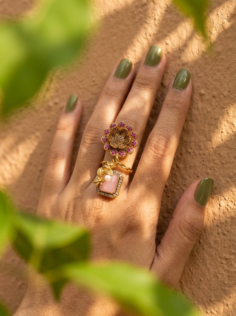 Shop the Lubaina Heritage Rings from Zarosh Jewel