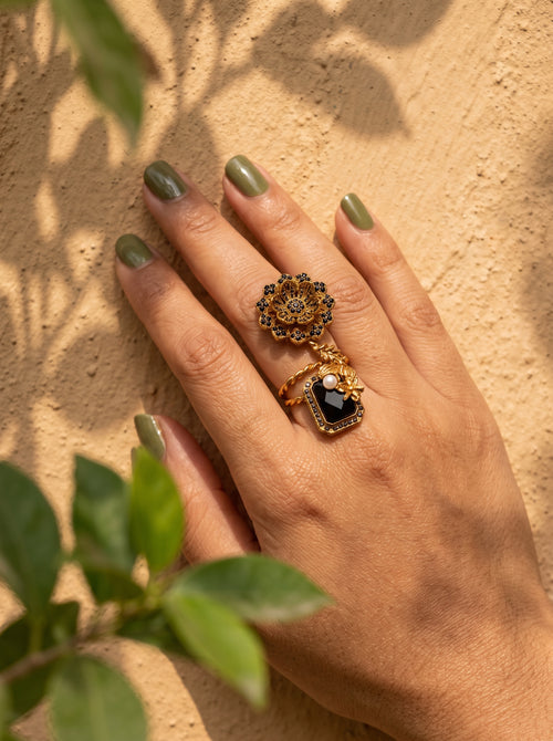 Shop the Lubaina Heritage Rings from Zarosh Jewel
