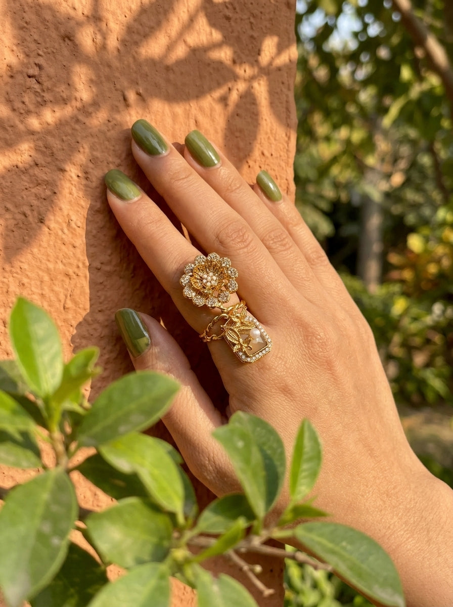 Shop the Lubaina Heritage Rings from Zarosh Jewel