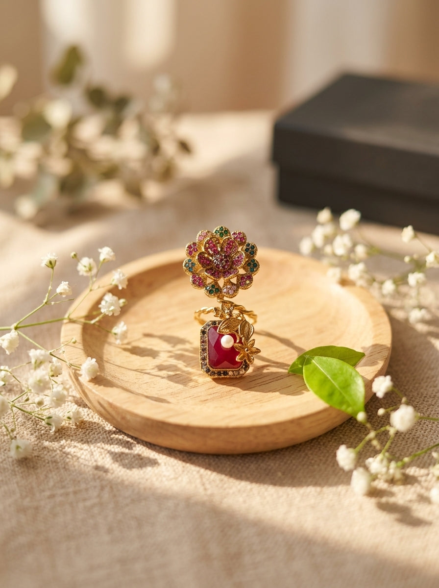 Shop the Lubaina Heritage Rings from Zarosh Jewel