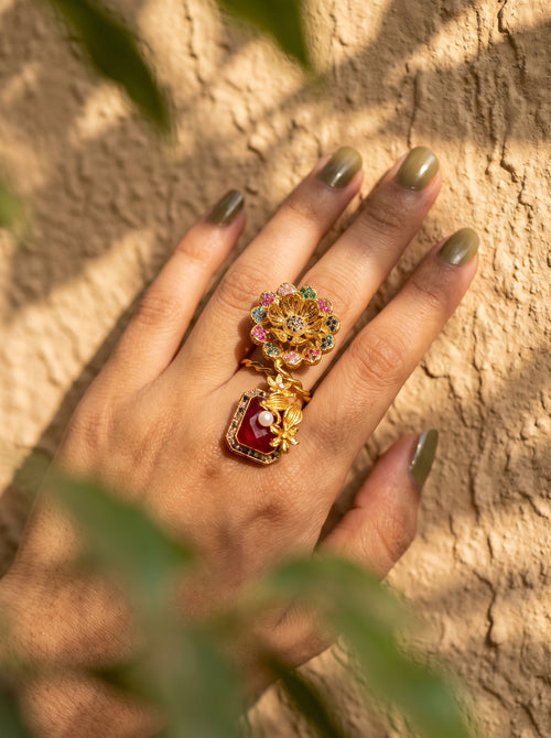 Shop the Lubaina Heritage Rings from Zarosh Jewel