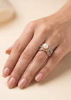 Shop the Lubna Gold Plated Ring from Zarosh Jewel