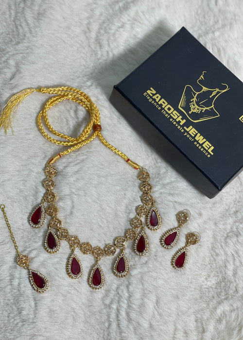 Shop the Luna Necklace Set from Zarosh Jewel
