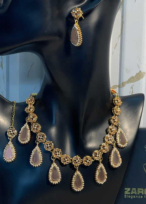 Shop the Luna Necklace Set from Zarosh Jewel
