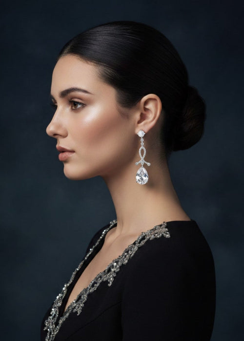 Shop the Lutf-e-Naz Drop Earrings from Zarosh Jewel