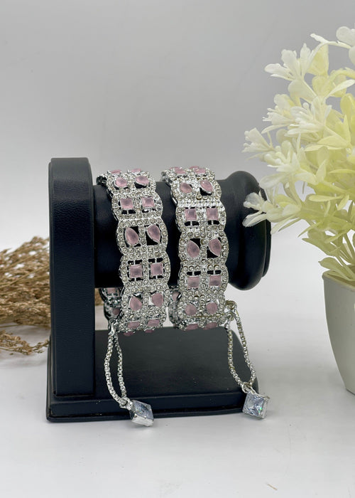 Luxe Radiant Bangles Openable by Zarosh Jewel