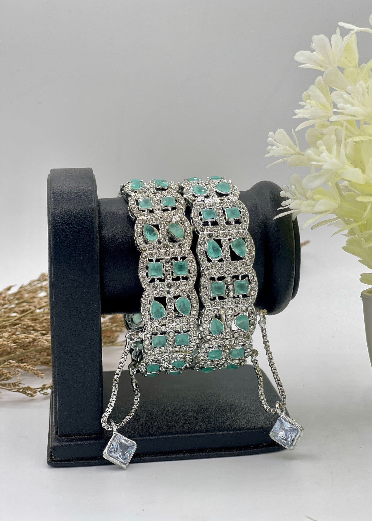 Shop the Luxe Radiant Bangles Openable from Zarosh Jewel