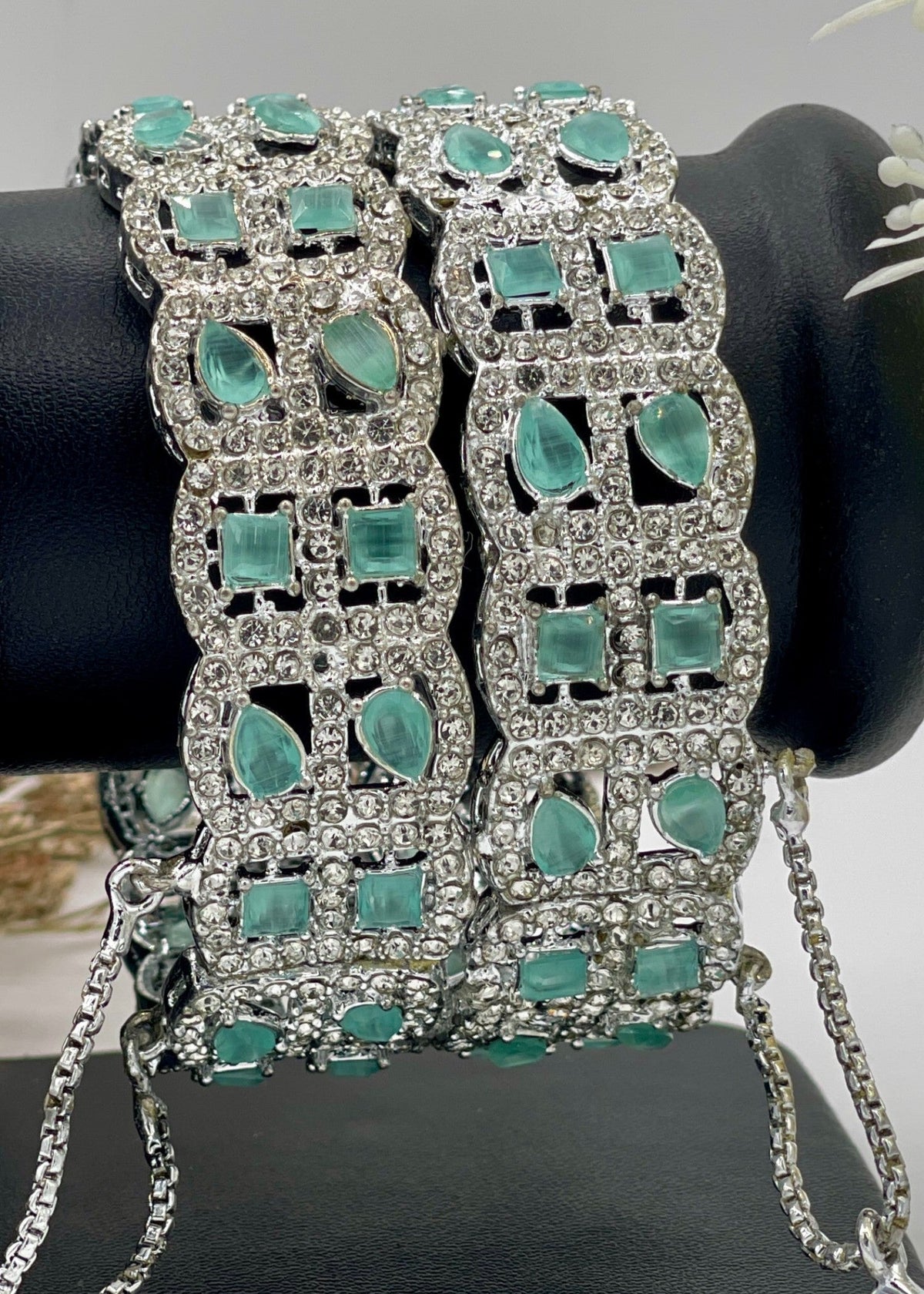 Shop the Luxe Radiant Bangles Openable from Zarosh Jewel