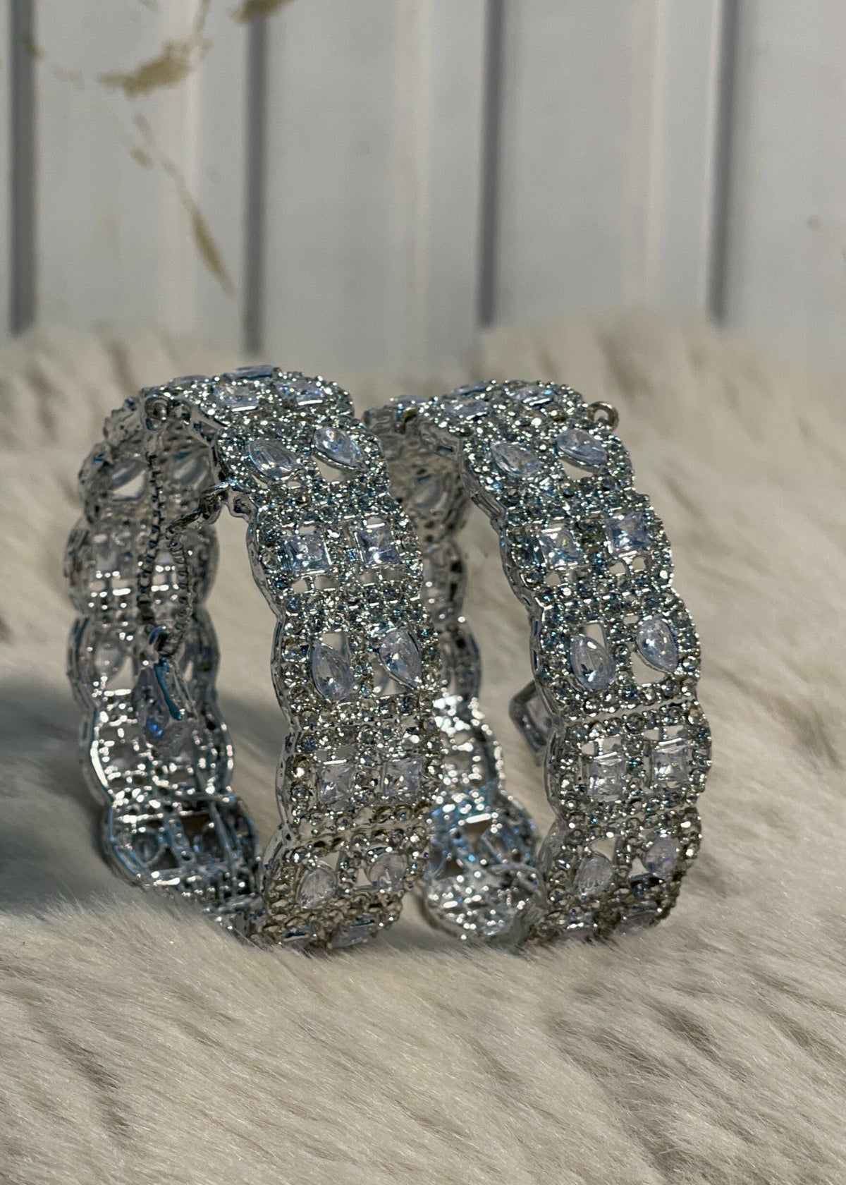 Shop the Luxe Radiant Bangles Openable from Zarosh Jewel