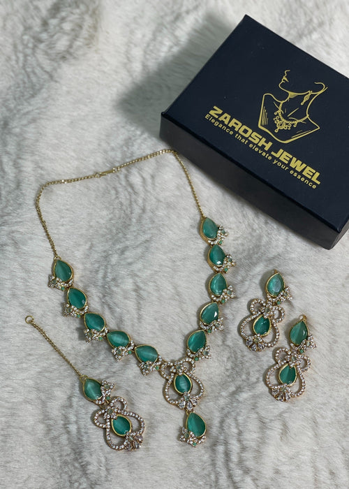 Shop the Lyra Necklace Set from Zarosh Jewel