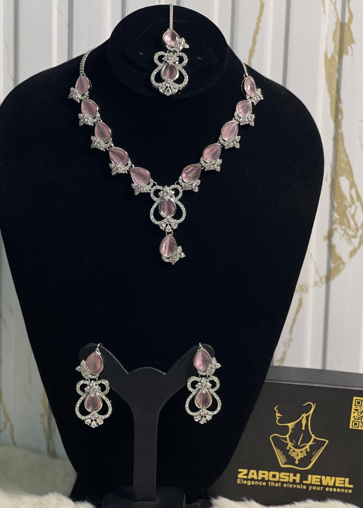 Shop the Lyra Necklace Set from Zarosh Jewel