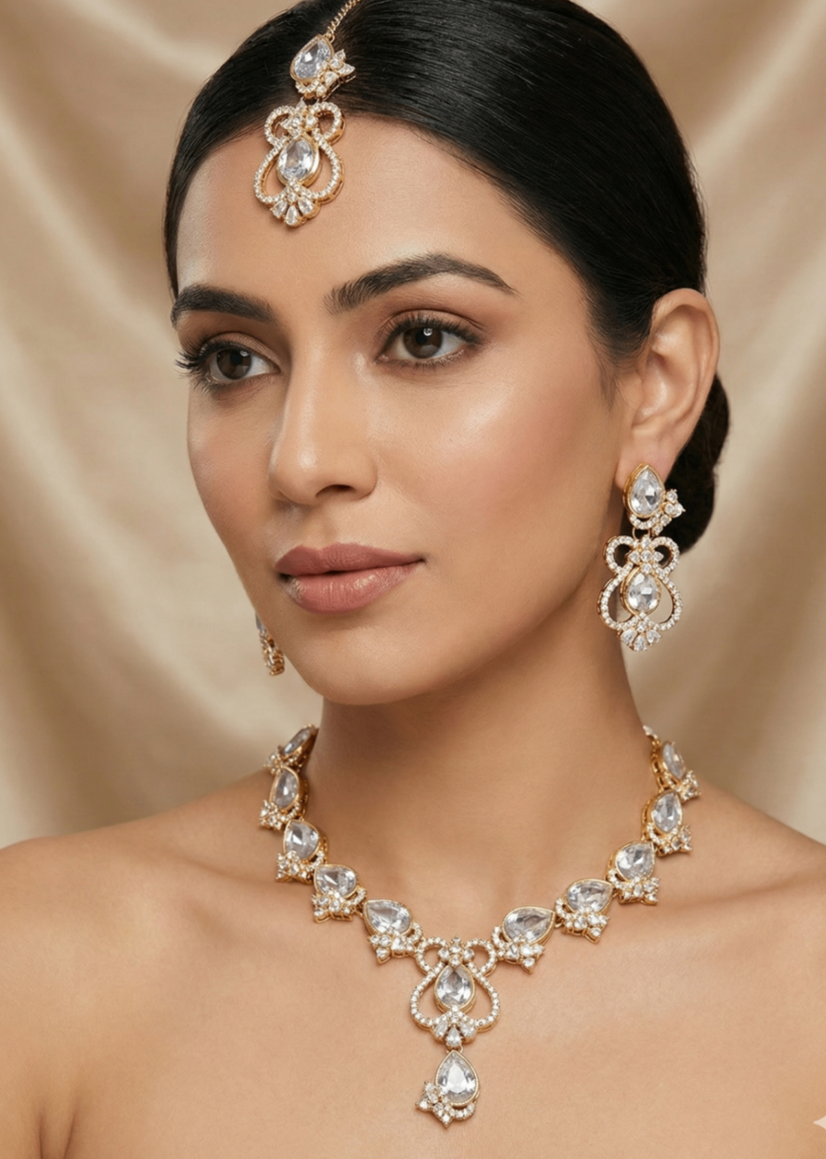 Shop the Lyra Necklace Set from Zarosh Jewel