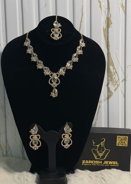 Shop the Lyra Necklace Set from Zarosh Jewel