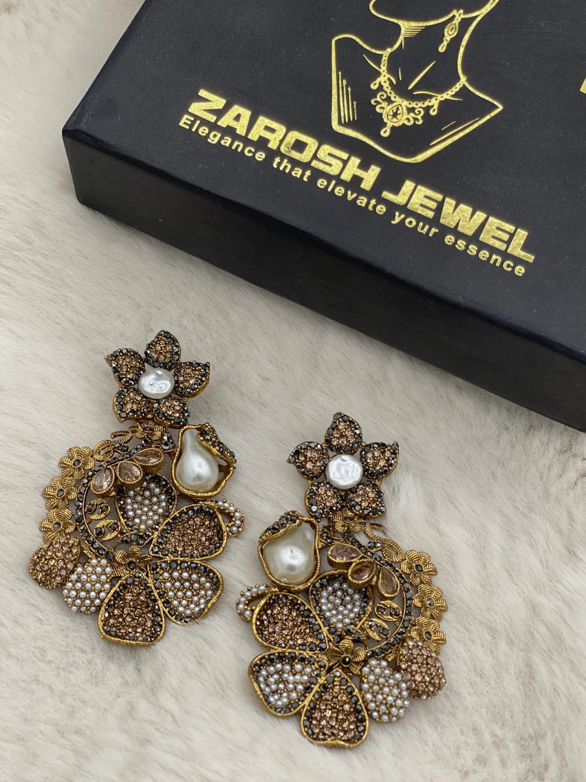 Mah-Noor Heritage Jhumka