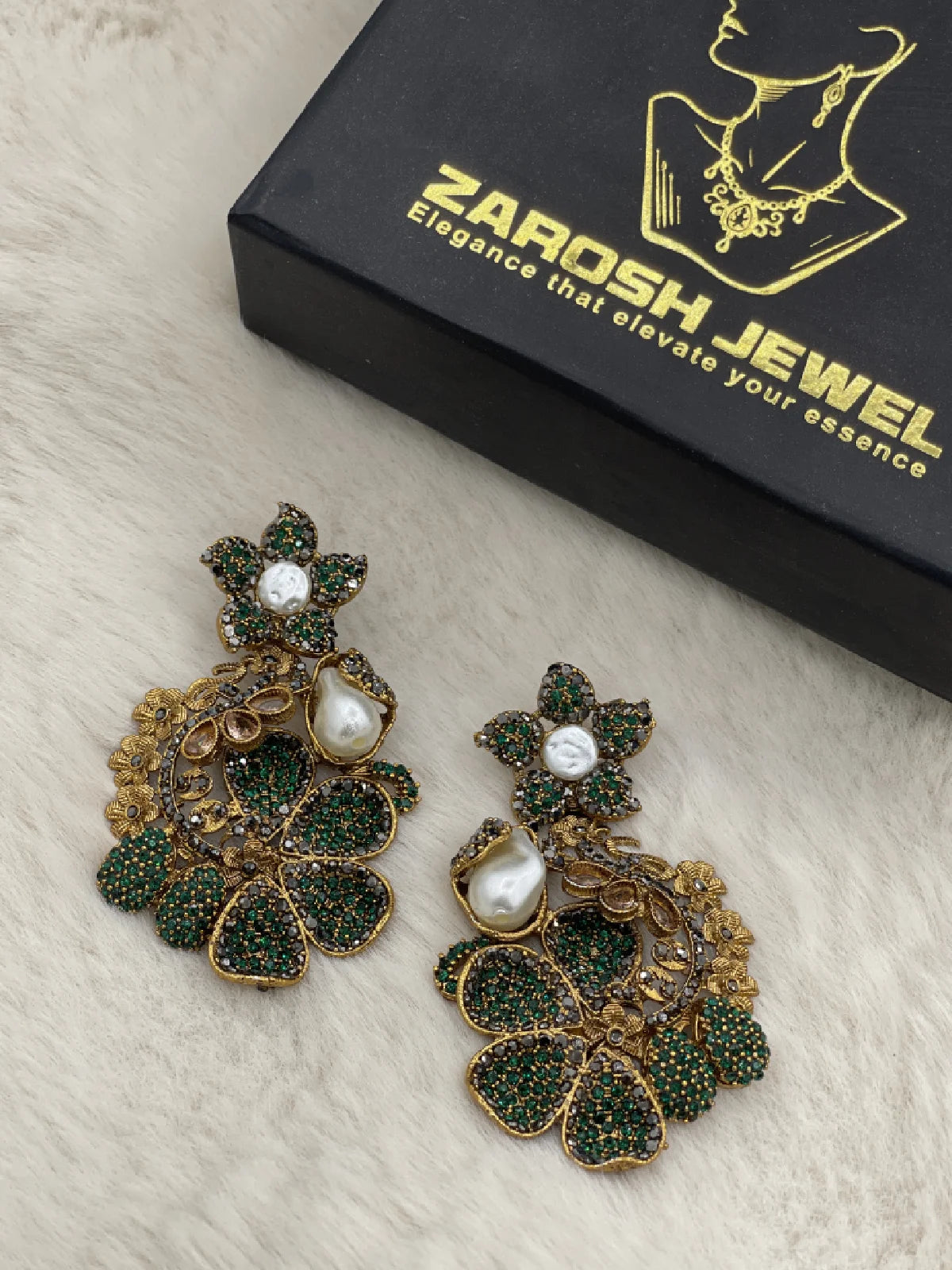 Mah-Noor Heritage Jhumka
