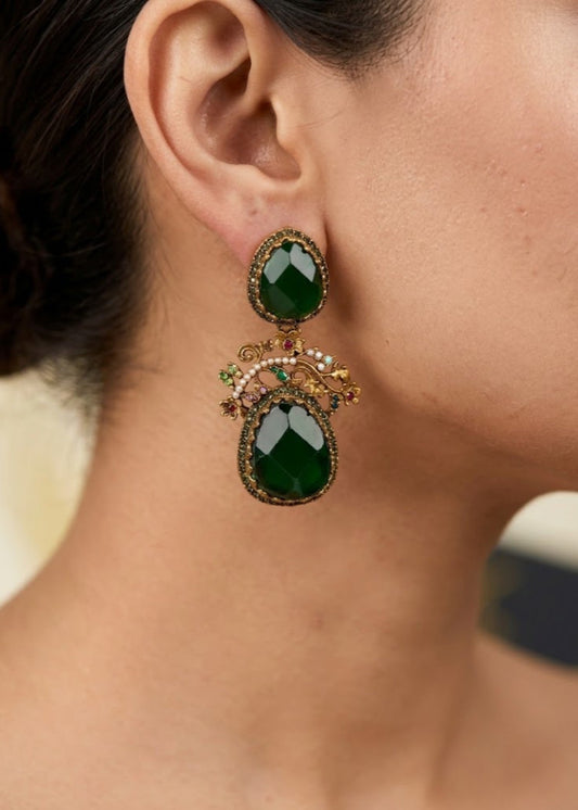 Maham Grand Drops by Zarosh Jewel