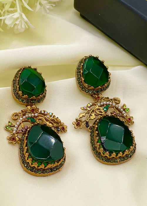 Shop the Maham Grand Drops from Zarosh Jewel