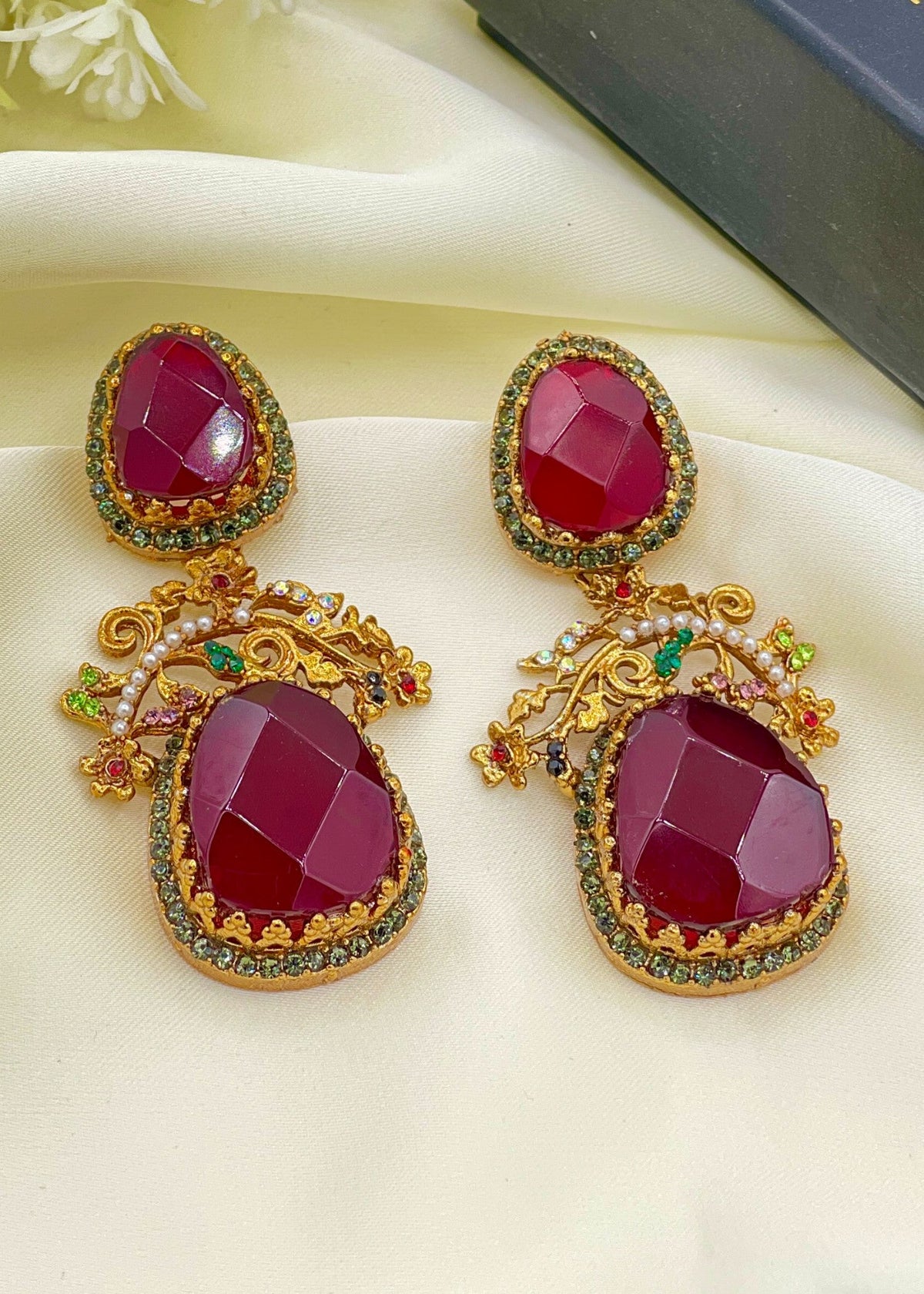 Shop the Maham Grand Drops from Zarosh Jewel