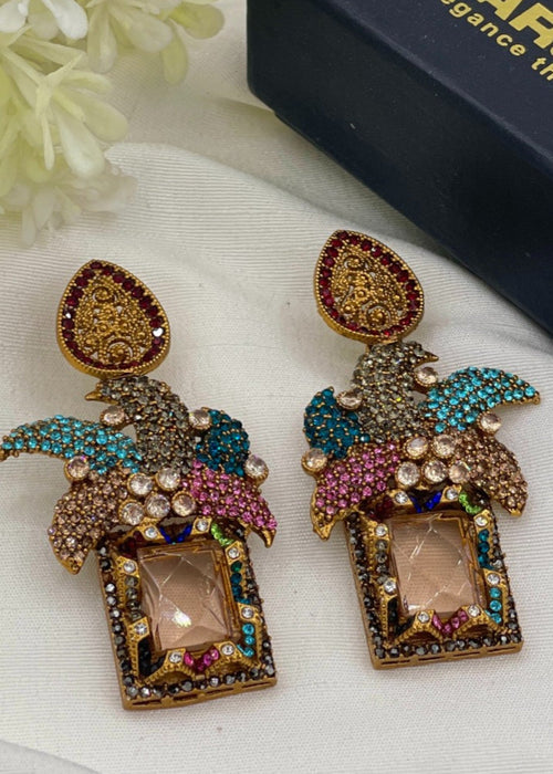 Shop the Maharaja Dangle Earrings from Zarosh Jewel