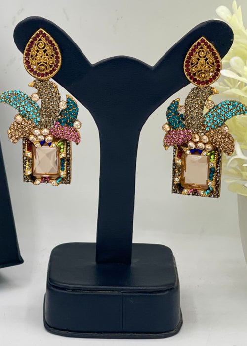 Shop the Maharaja Dangle Earrings from Zarosh Jewel