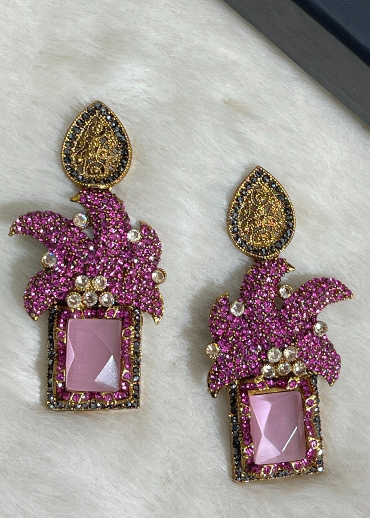 Shop the Maharaja Dangle Earrings from Zarosh Jewel