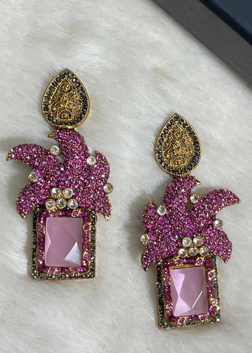 Shop the Maharaja Dangle Earrings from Zarosh Jewel