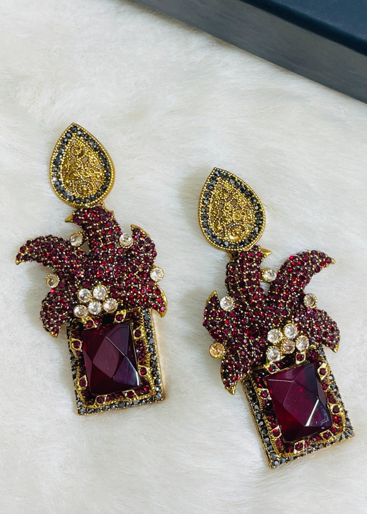 Shop the Maharaja Dangle Earrings from Zarosh Jewel