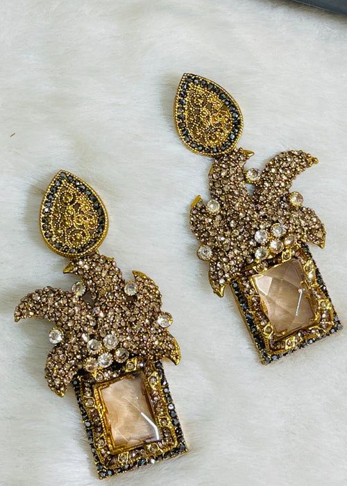 Shop the Maharaja Dangle Earrings from Zarosh Jewel