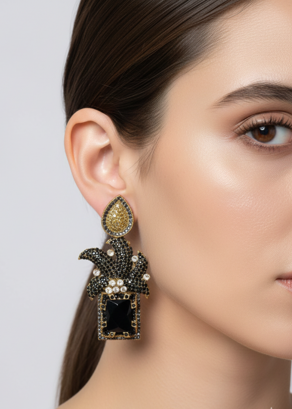 Shop the Maharaja Dangle Earrings from Zarosh Jewel