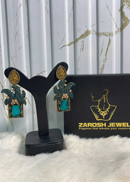 Shop the Maharaja Dangle Earrings from Zarosh Jewel