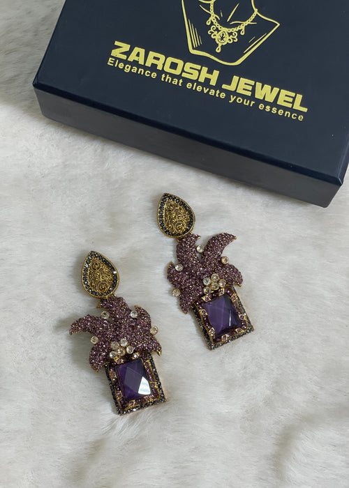 Shop the Maharaja Dangle Earrings from Zarosh Jewel