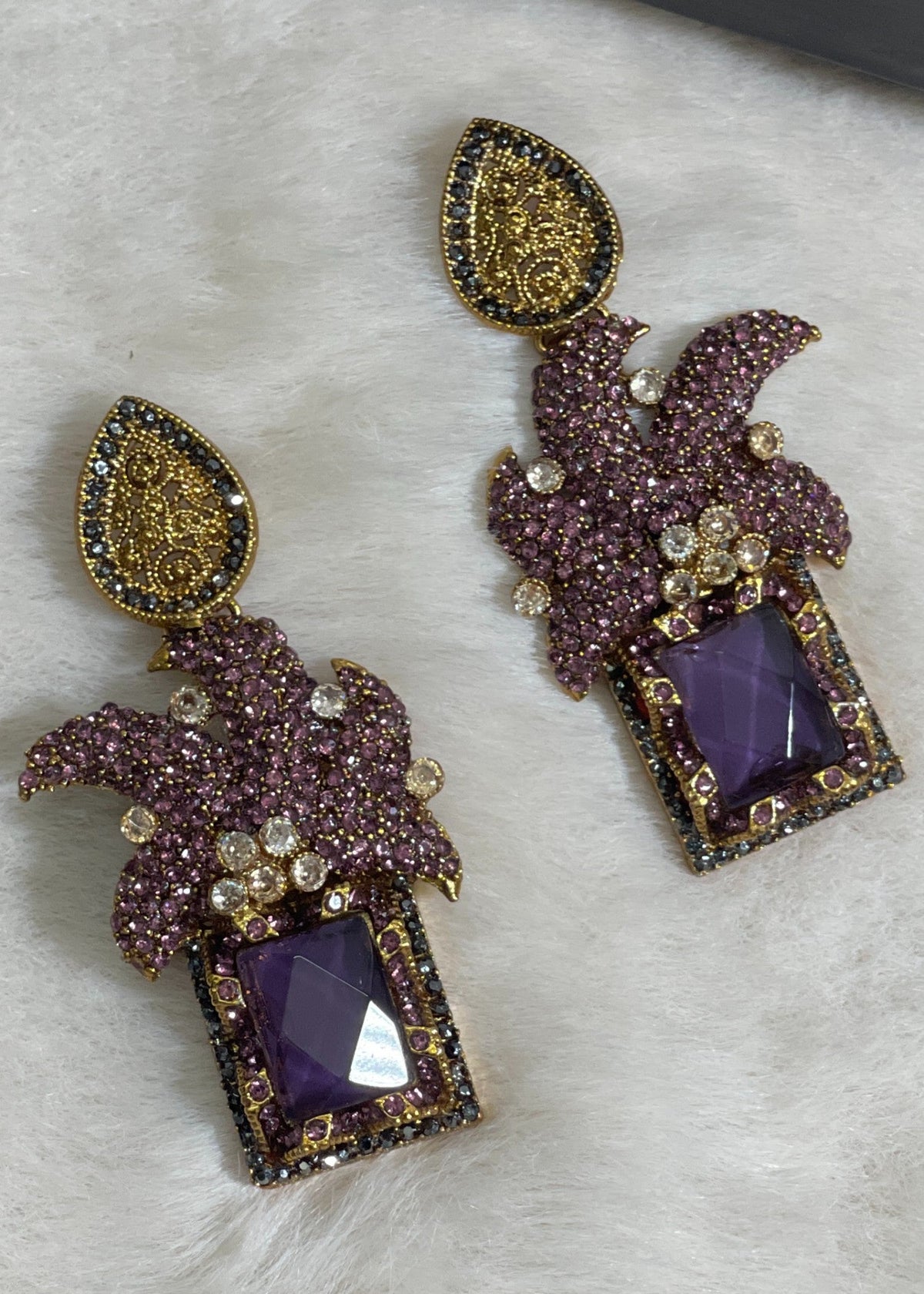 Shop the Maharaja Dangle Earrings from Zarosh Jewel