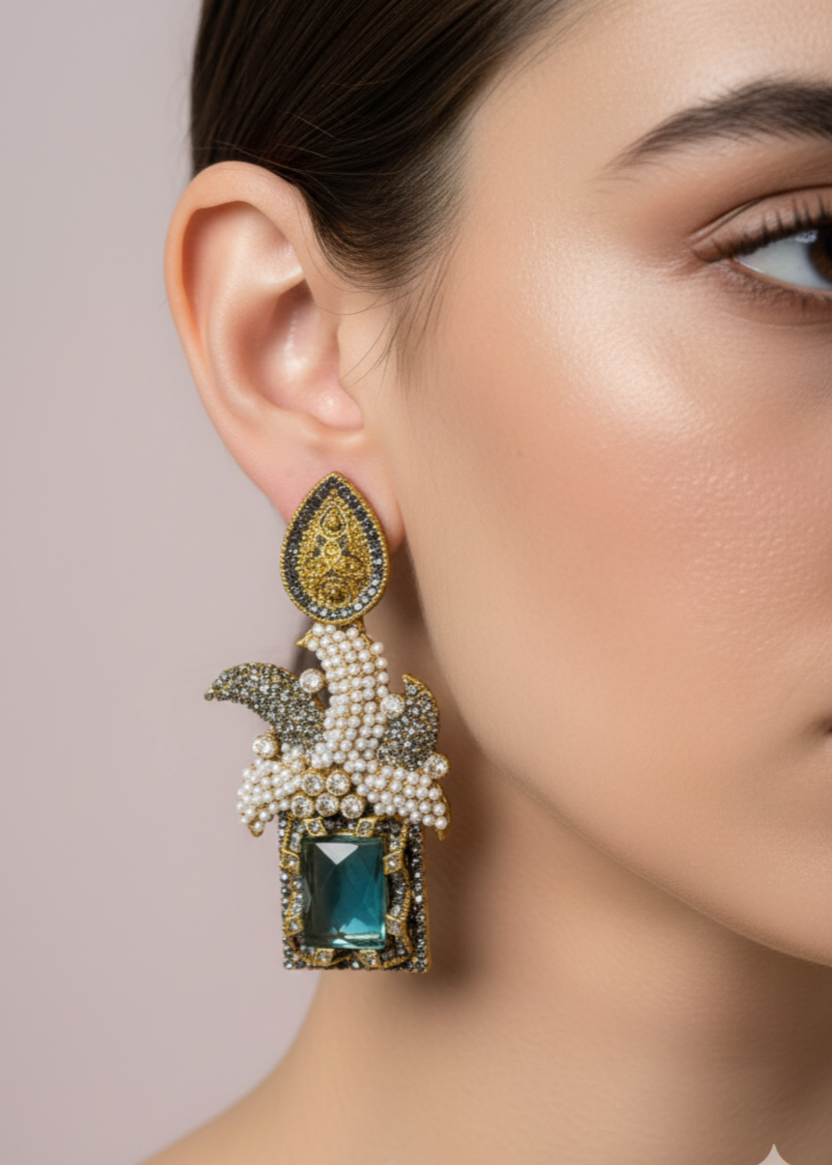 Shop the Maharaja Dangle Earrings from Zarosh Jewel