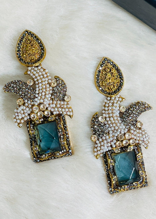Shop the Maharaja Dangle Earrings from Zarosh Jewel