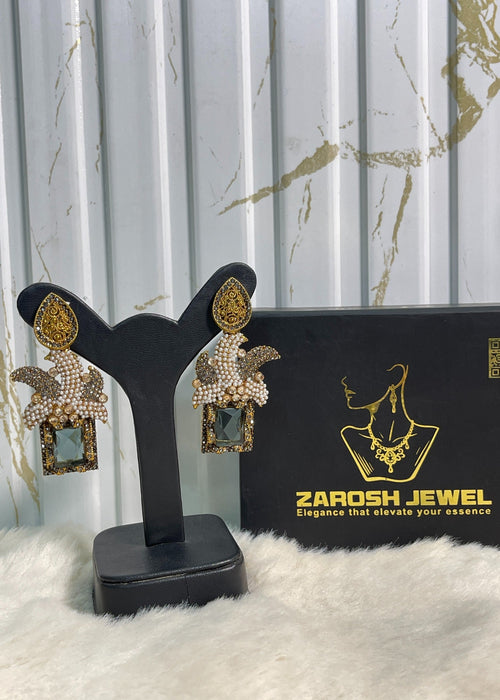 Shop the Maharaja Dangle Earrings from Zarosh Jewel